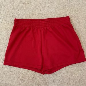Red Danskin Athletic Shorts